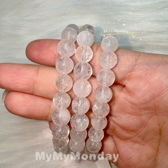 Azeztulite Bracelet 8mm - Picture 2 of 6